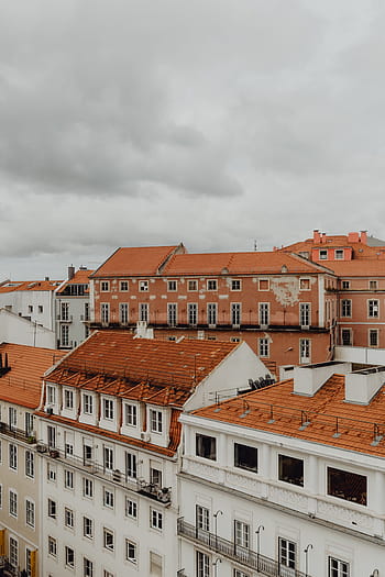 paisaje urbano, lisboa, portugal, día, arquitectura, edificios, casco antiguo, ciudad, europa, urbano, ocaso