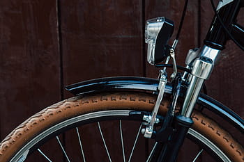 bicycles, black, brown, gray, planks, wood
