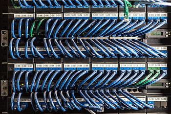 ethernetové kabely, připojen, síťových portů, kabel, datum, zařízení, řádek, síť, přístav, Rychlost, širokopásmového připojení