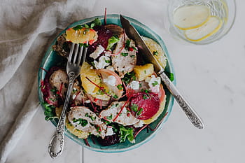 preparar, delicioso, saludable, comida, verduras, ensalada, en forma, vegano