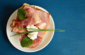 sausage, ham, meat, eat, delicious, food, snack, nutrition, wurstplatte, kitchen, cut