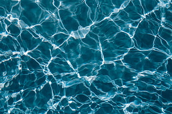bergelombang, permukaan air, berenang, kolam renang, air, gelombang, abstrak, latar belakang, cerah, refleksi, biru