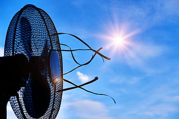 heat, hot, summer, sun, fan, air, ventilation, cool, cooling