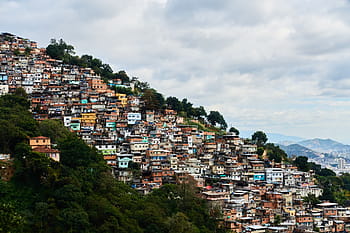 Rio de Janeiro, Brazílie, favela, chudoba, městského rozvoje