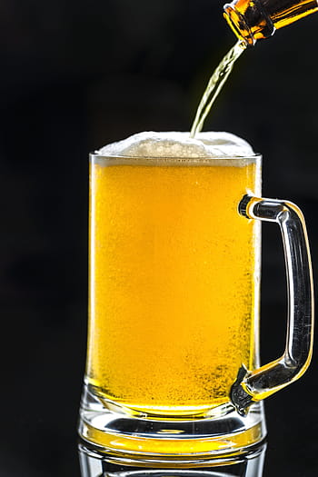 alkohol, pivo, Pozadí, bar, nápoj, vaří, pivovar, bublina, oslava, zblízka, Studený