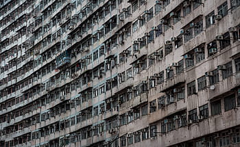 épülethomlokzat, Hong Kong, építészet, épület, felhőkarcoló, nagyváros, Ázsia, Kína, városi, láthatár, ablak