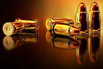 gun bullets, various, gold, golden, gun, guns, military, shoot, shooting, war, weapons