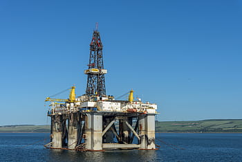 εξέδρα άντλησης πετρελαίου, Σκωτία, cromarty firth, βιομηχανία, invergordon, Λιμάνι, πλοίο, ατσάλι, λάδι, γεώτρηση, εξοπλισμός