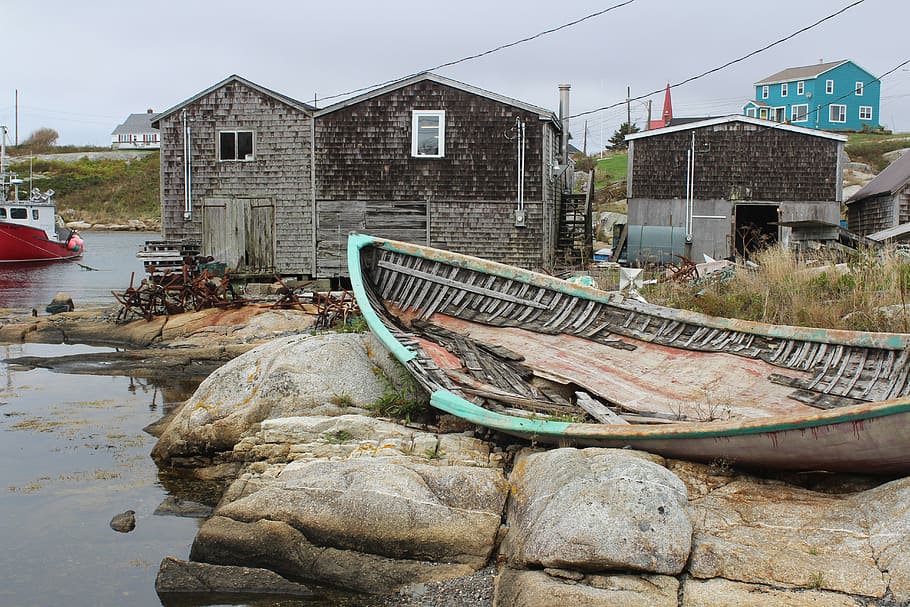 new england, peggy's cove, lobster boat, fishing, lobster, coast, seafood, atlantic