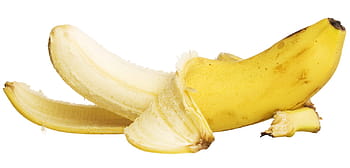 banana, open, isolated, powermode, useful, tropical, wrap, unlit, diet, snack, yellow