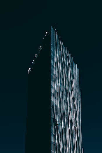 arkitektur, bygning, infrastruktur, himmel, skyskraber, tårn, nat