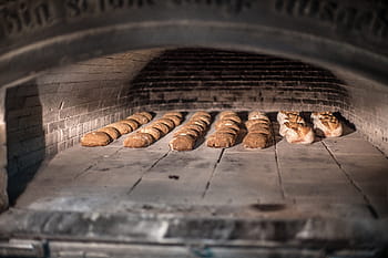 bread in oven, food and Drink, baking