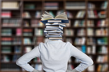 knih, otazník, student, zásobník, kniha zásobníku, knihovna, rezervovat, Učit se, vzdělání, znalost, informace