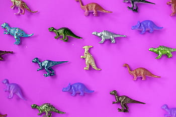 starověké, zvířat, roztříděný, sortimentu, Pozadí, dětství, detailní, sbírka, barvitý, dinosaurus, účinky