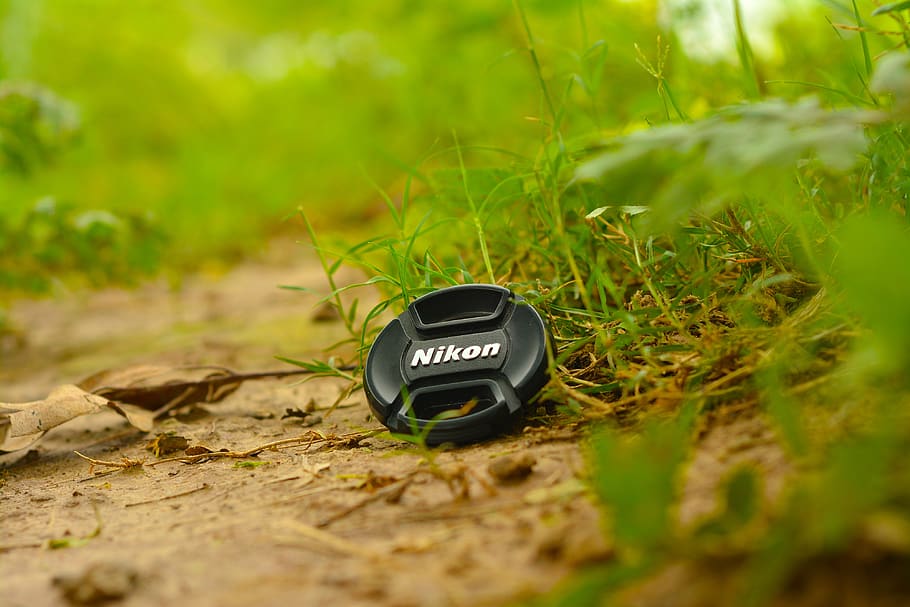 nikon, lens cap, rural, green, nature, natural, grass, countryside