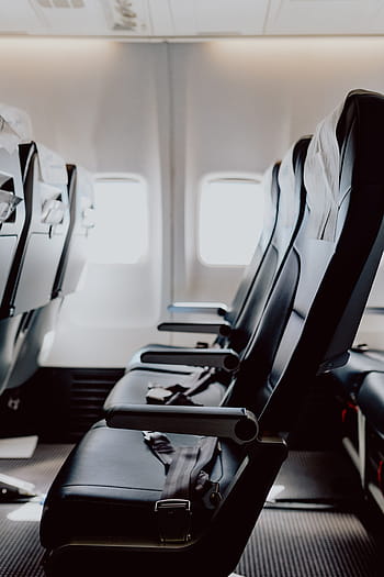 interior, avión de pasajeros, viaje, asiento, avión, vuelo, cabina, transporte, volar