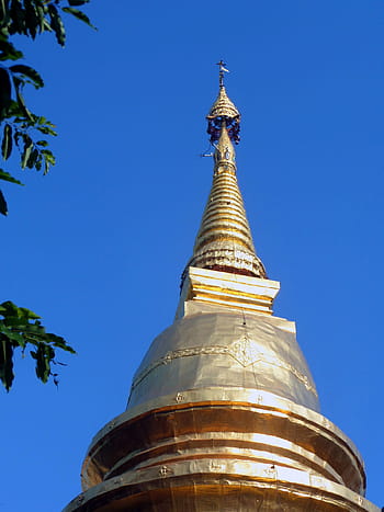 pagoda, nantaram temple, chiang, mai, thailand, chedi, nantaram, buddhist, buddhism, wat, temple