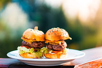 mini hamburguesas, barbacoa, carne de res, hamburguesas, cocinar, comer, comida, foodie, jardín, fiesta en el jardín, a la parrilla