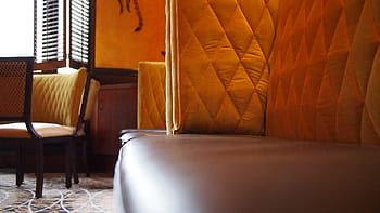 restaurant, cafe, seat, cushion, booth, chairs