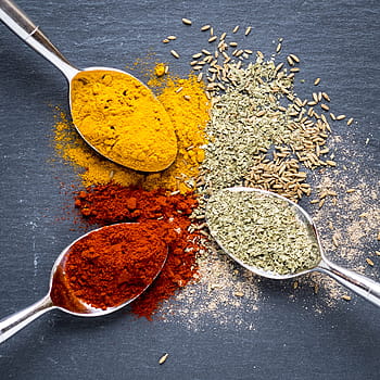 koření, kurkuma, oregano, paprika, jídlo, přísada, vaření, příchuť