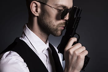 muž, pistole, gangster, pomsta, špatný, mafie, zločin, zločinec, zabiják, vražda, hitman