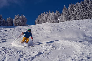 lyžování, zimní, sníh, lyže, lyžařů, sport, Studený, zimní sporty, hory, vysokohorský, Příroda