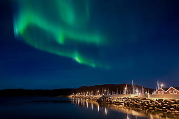 northern lights, aurora borealis, night, aurora, the arctic, lysfenomen, blue, green, bodø, nordland, norway