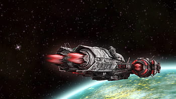 space, spacecraft, shuttle, rocket, vehicle, 3d, future, technology, science-fiction, science, fiction
