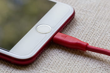Mela, i phone, smartphone, tecnologia, mobile, comunicazione, touch screen, USB, cavo, carica, ricarica