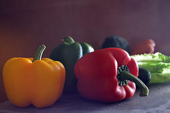 bell pepper, capsicum, food, Jon's head, organic, Sweet Pepper, vegetables