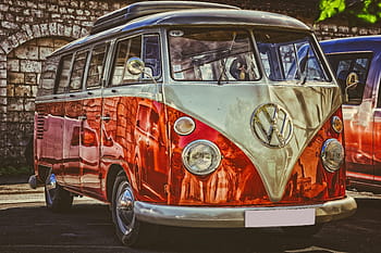 vw, auto, box car, transporter, oldtimer, classic, retro, vehicle, nostalgia, cult, vw bus