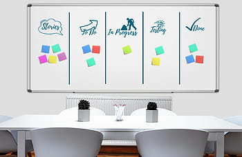whiteboard, kanban, work, work process, organize, structure, workflow, development, business, planning, management