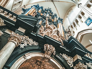 kostel, umění, sochařství, socha, prodejní, rám, obrázek, Bůh, tvůrce, náboženství, římský