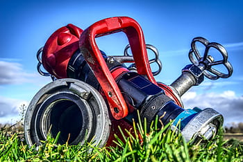 manichetta antincendio, valvola, distributore, Hahn, Elimina, Accessori, adattatore, connessione, pompa dell'acqua, elimina l'esercizio, fuoco