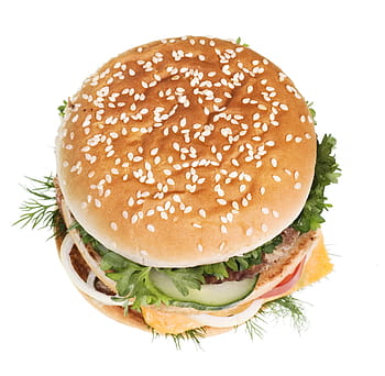 hamburger, burger, food, fast, salad, diet, grilled, meal, dinner, sandwich, closeup