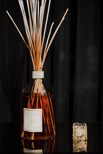 difusor de láminas de aroma, contemporáneo, estilo, botella, dom, perfume, olor, aroma, difusor, aromaterapia