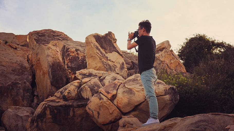take a photo, photographer, boys, people photography