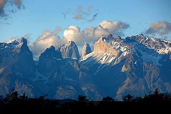 ชิลี, torres del paine, Patagonia, อุทยานแห่งชาติ, แอนดีส, อเมริกาใต้, ภูเขา, พาโนรามาที่ภูเขา