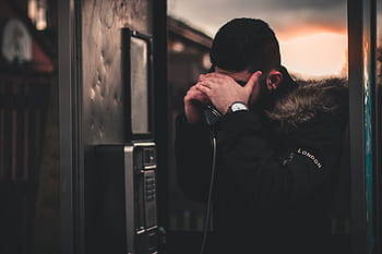 soukromé, telefon, volání, muž, osoba, mužský, lidé, ruka, Pokrýt, telefonní budka, retro