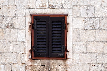 old, window, abandoned, house, detail, dalmatia, croatia, mediterranean, europe