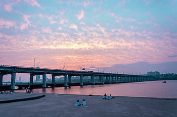 korea, south korea, bridge, traditional, seoul, rio have, sky, heritage, eastern, travel, tourism