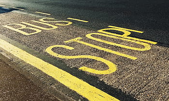 road, bus stop, road sign, street, streets, stop, bus