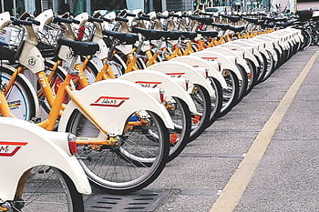 bikes in milan, city and Urban, bicycle, bicycles, bike, bikes, italy, milan