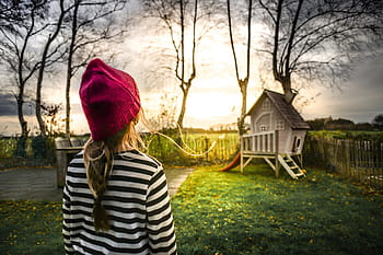 girl in garden, people, child, children, family, kid, kids