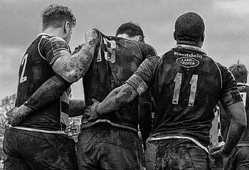 rugby, rugby sport, rugby union, team, players, rugby players, team mates, congratulations, bonding, team bonding, sport