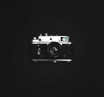 klasický, analogový, Fotoaparát, vinobraní, chrom, Černá, objektiv, fotografování, fotograf, hobby, profesionální