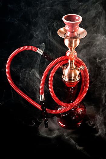 black, east, egyptian, hookah, marijuana, metal, persian, pipe, relax, relaxation, smoke