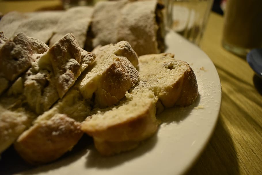 food, sugar, christmas, christmas cake, sweetness, strudel