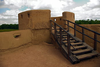 fort william, fort, trading post, colorado, architecture, adobe, historic, military, bent's, national, site