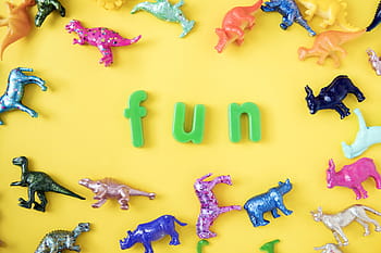 roztříděný, dětství, barvitý, dinosaurus, rozmanité, slon, zábava, vyhynulý, postava, figurka, šťastný